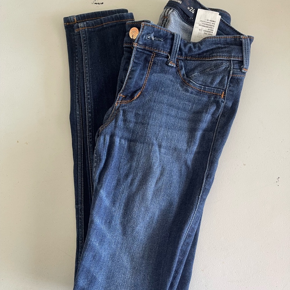 Hollister Medium Blue Jean Leggings